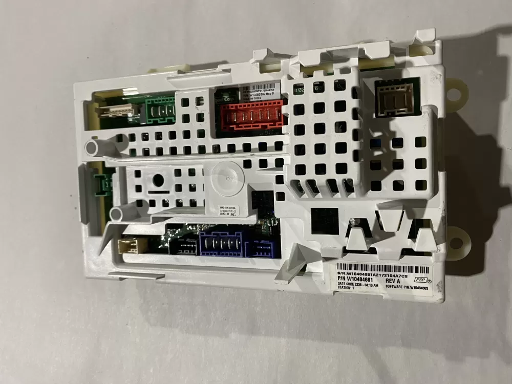 Whirlpool  Amana  Admiral  Roper W10484681  AP5645971  2630122  PS4704668  W10454598 Washer Control Board