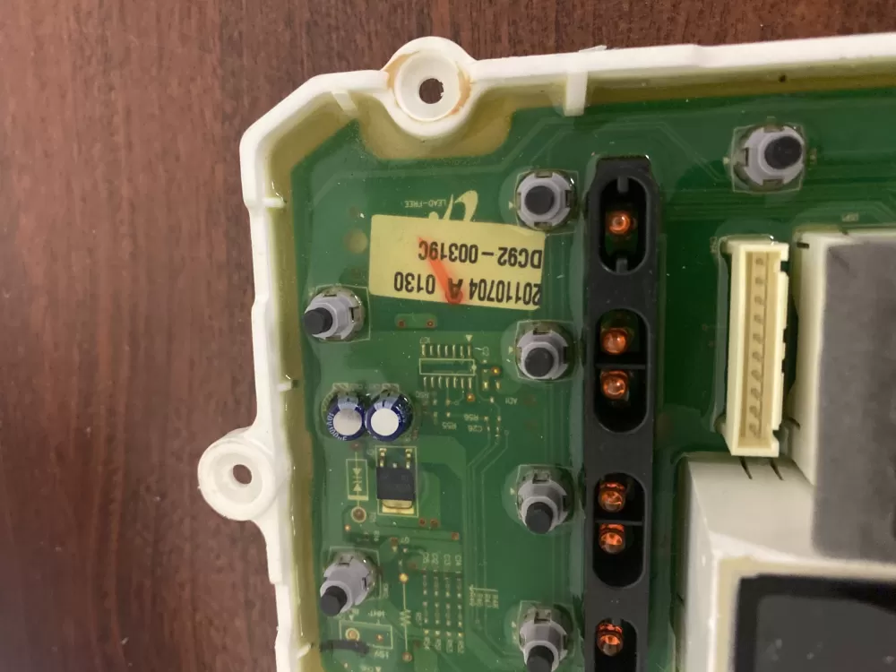 Samsung DC92-00319C AP4579252 Washer UI Control Board AZ27277 | BKV111