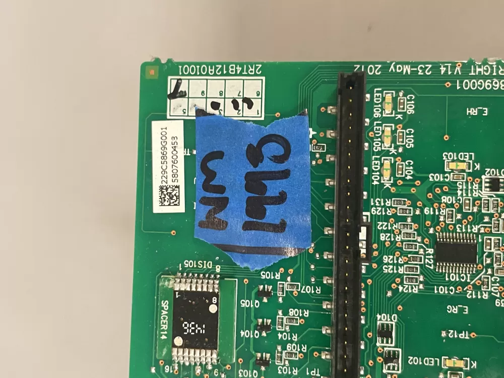 GE 2RT4B12A010001 229C5869G001 Control Board AZ220010 | Wm1993