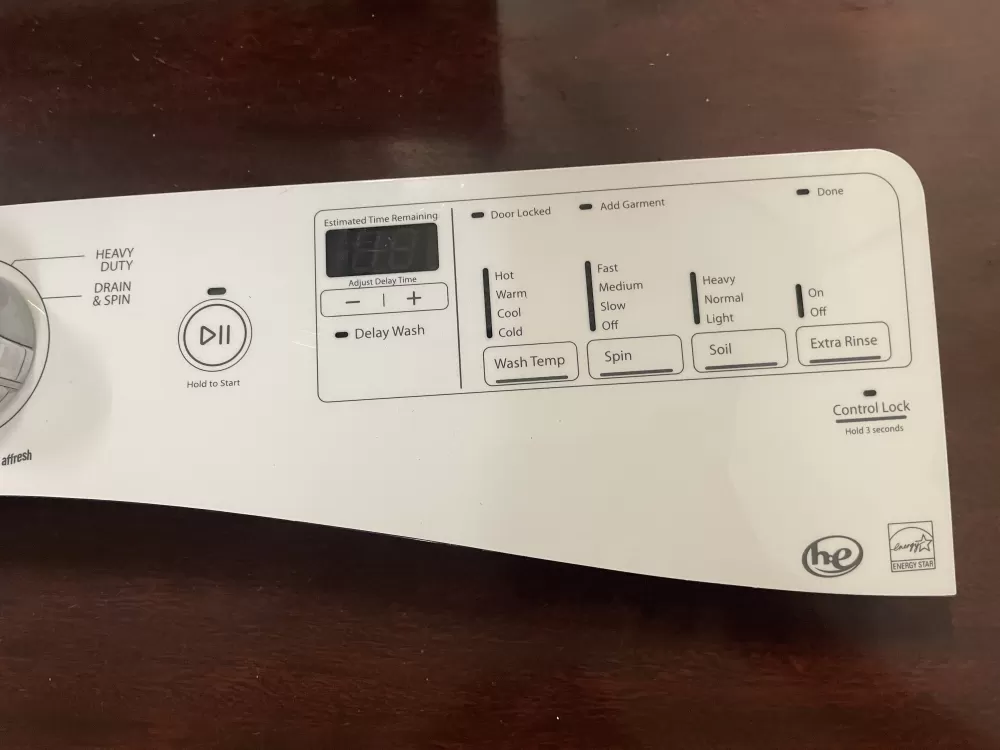 Whirlpool W10558237 WPW10558237 PS11756278 Washer Control Panel AZ46904 | KMV105
