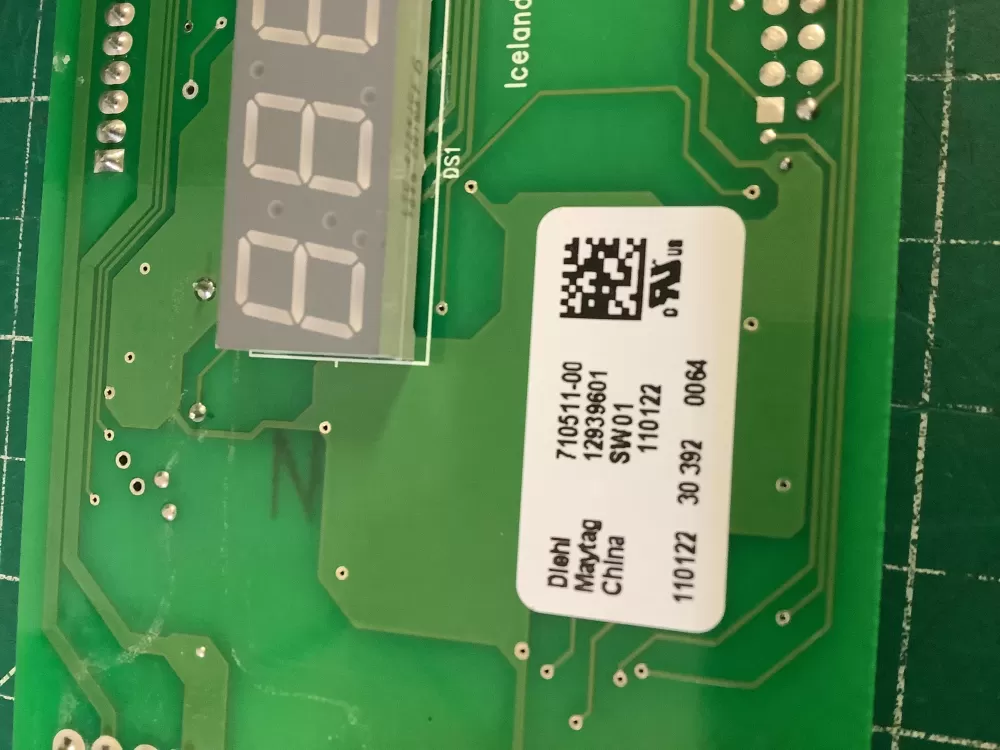 Maytag Amana 12939601 Refrigerator Control Board Dispenser AZ196507 | NR307