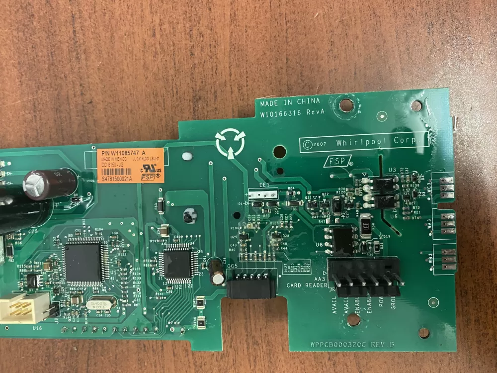 Whirlpool  Maytag  Kenmore W10171932 W10326465 W10384849 WPW10384849 PS11754008 Washer Control Board