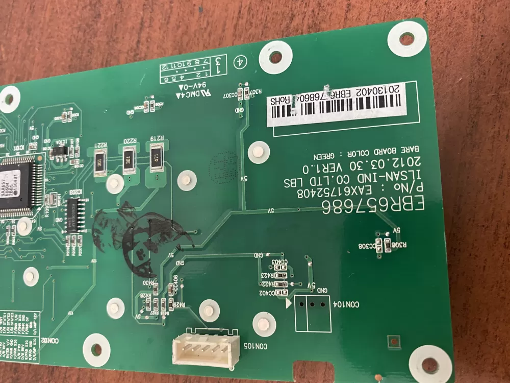Kenmore LG EBR65768604 Refrigerator Control Board Display AZ35637 | BK425