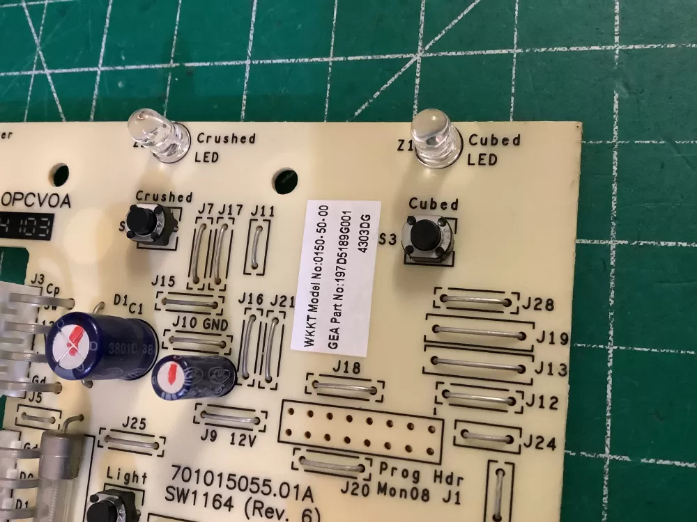 GE 197D5189G001 Refrigerator Control Board AZ190127 | NR2100