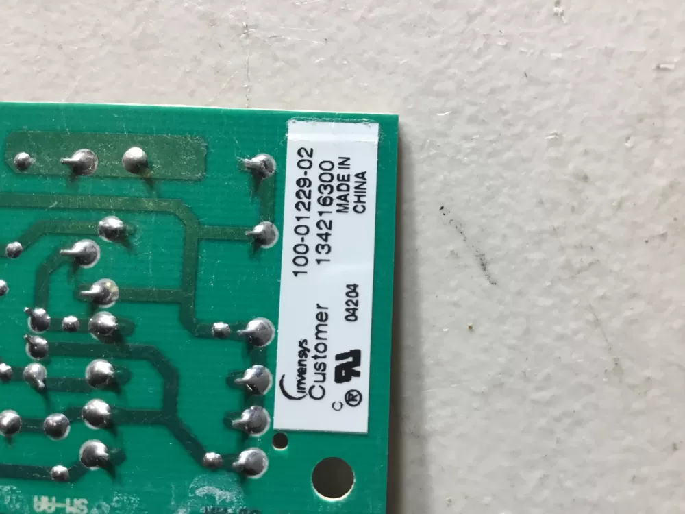 Frigidaire 100 01229 02  Control Board AZ47219 | NR633