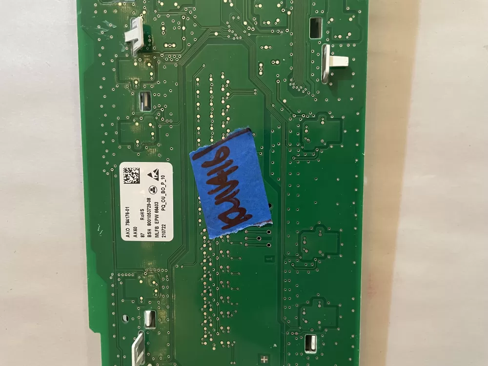 Bosch EPW66403 Siemens Dryer User Interface Display Board AZ167376 | KMV416