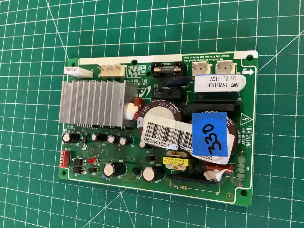 Samsung DA41-00614F DA41-00411A Refrigerator Control Board AZ201786 | NR330