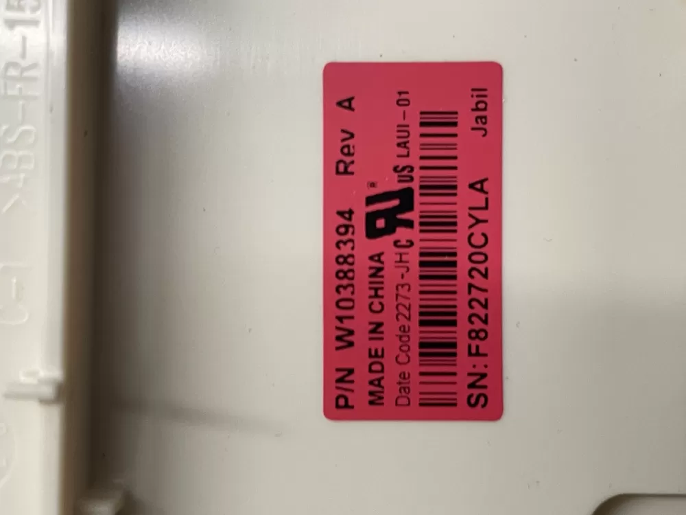 Whirlpool Maytag W10388394 Washer Control Board AZ3851 | Wm593