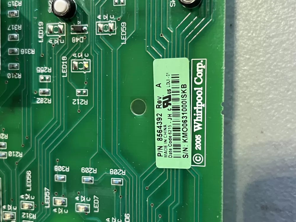 Kenmore Whirlpool WP8564392 8564392R Washer Control Board AZ44243 | V429