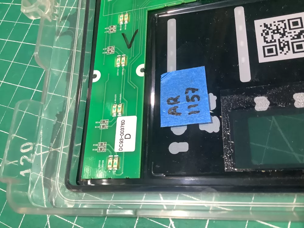 Samsung Washer Control Inlay DC93-00376D DC64-03116B AZ184461 | AR1157
