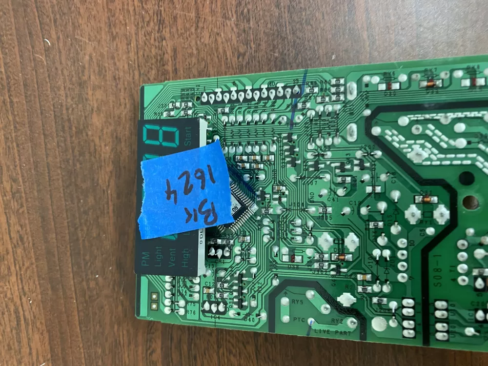 LG EBR67471709 Microwave Control Board AZ29934 | BK1624