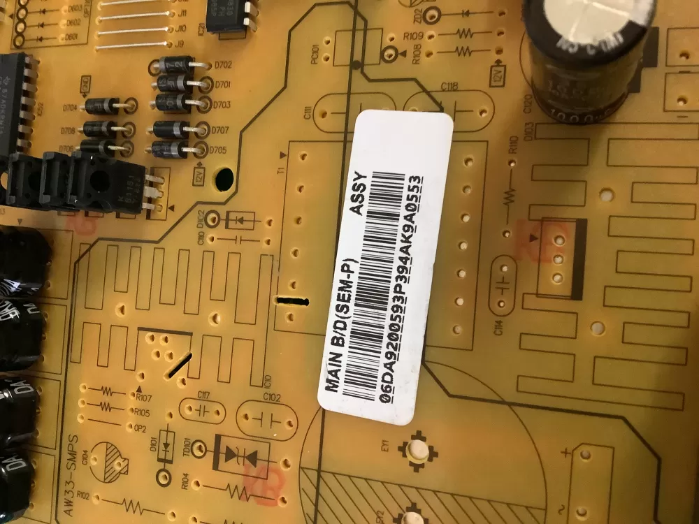 SAMSUNG Refrigerator PCB Assembly Eeprom E15 DA92–00593P AZ185425 | NR2720