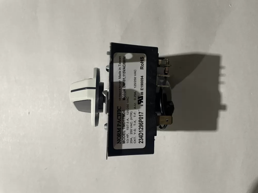 Kenmore  General Electric WE4M521 WE04X22654 PS11721520 234D1296P017 Dryer Timer