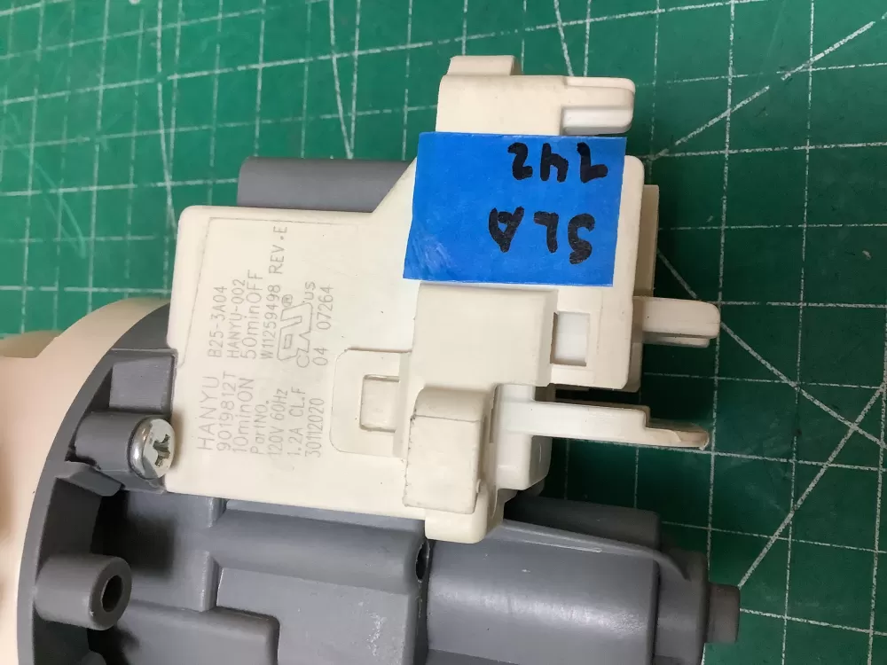 Maytag W11259498 W11399437 Washer Drain Pump AZ226427 | SLA142