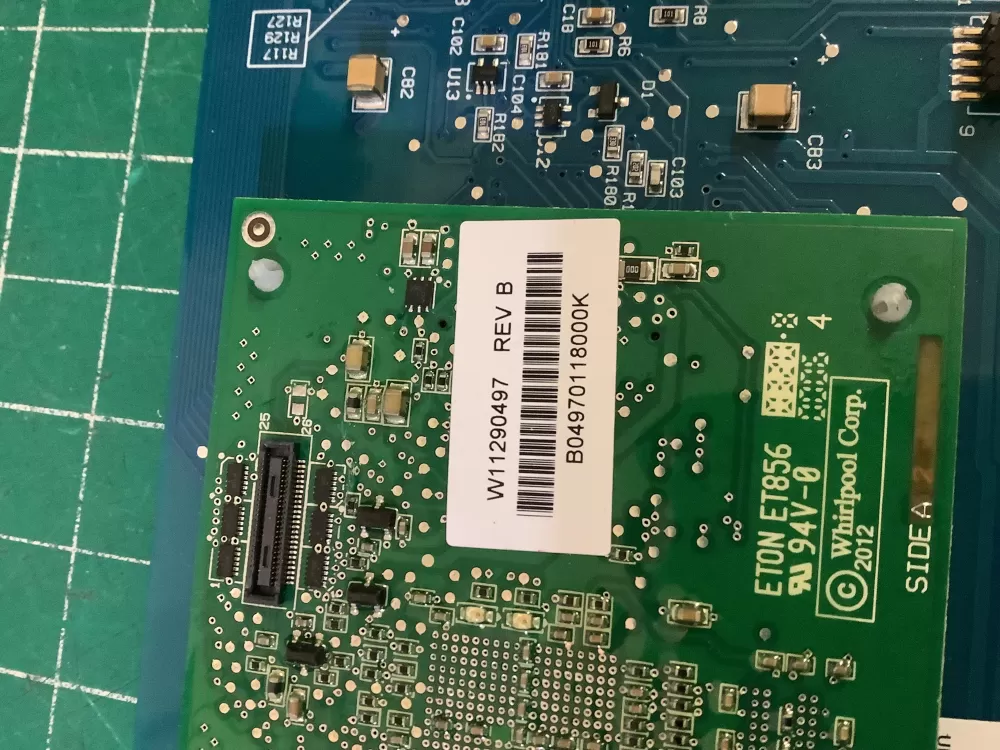 Whirlpool Microwave Cooktop W11290497 RevA Motherboard AZ198806 | NR2769