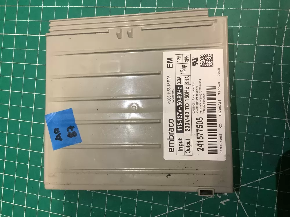 Refrigerator Inverter Board VCC3 1156 QA F 06 241577505 AZ198150 | AR87