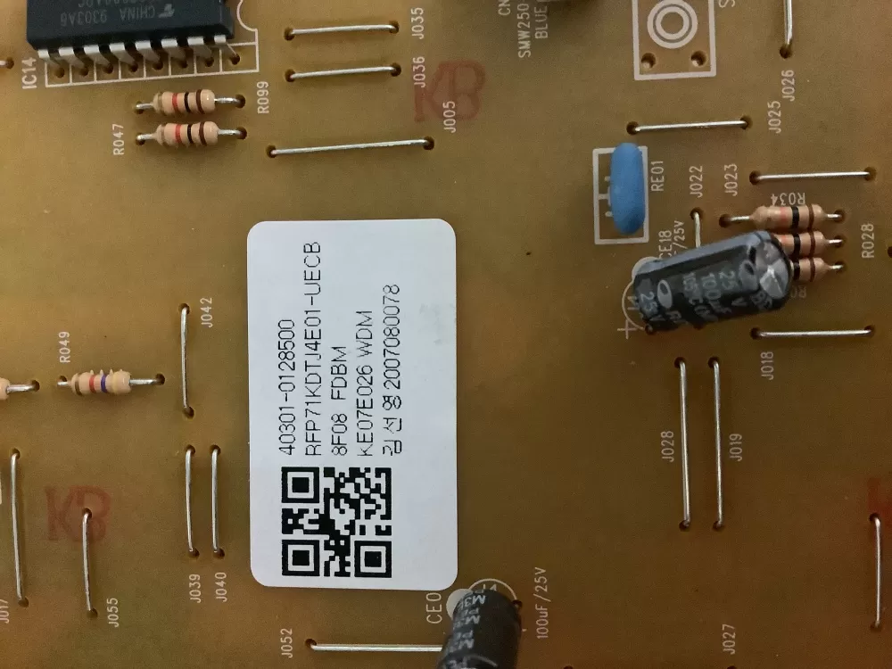 Kenmore 40301-0128600-00 Refrigerator Control Board AZ208509 | ZC138