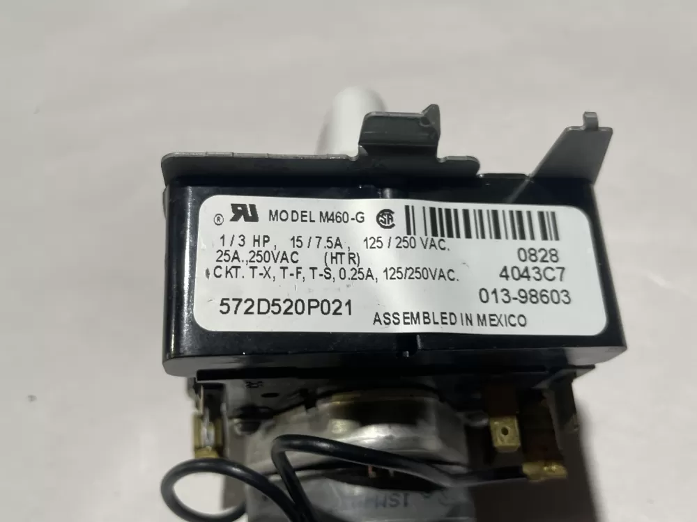 GE 572D520P021 WE4M271 Dryer Timer AZ119419 | Wm2204