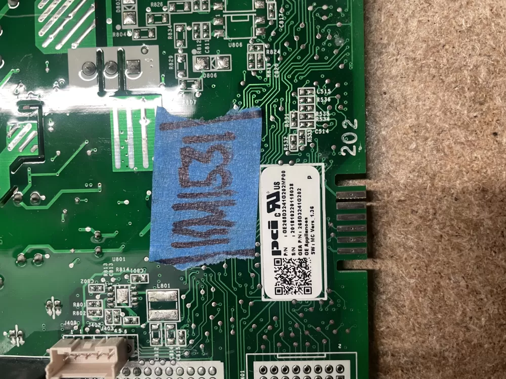 GE 265D3241G202 Dishwasher Control Board AZ8852 | KM1531