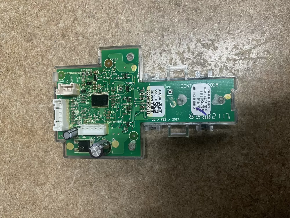 GE 234D2618G001 WE04X27284 Dryer Control Board