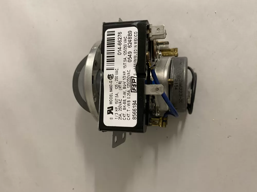 Whirlpool 8566184A 8566184 WP8566184 AP6013380 8566184R PS11746606 Dryer Timer
