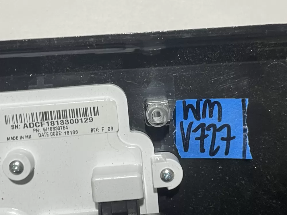 Maytag Whirlpool W10902774 W10830754 Dryer Control Panel AZ126107 | Wmv727