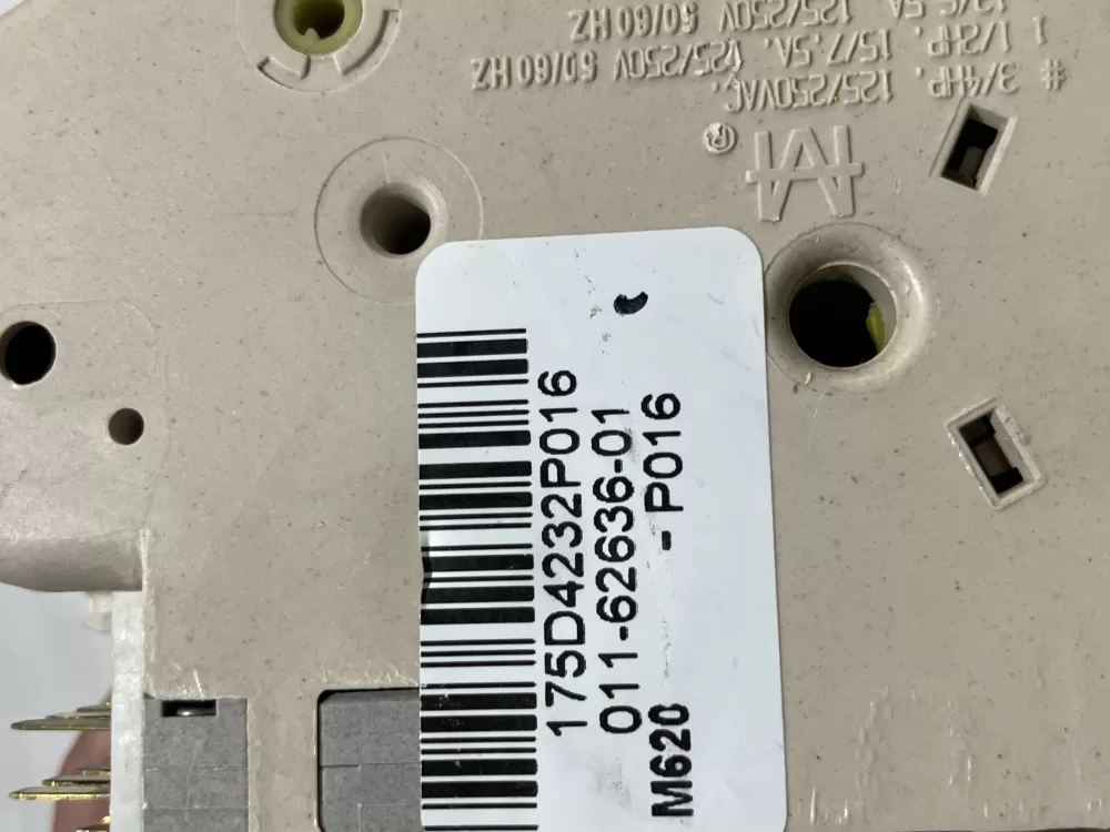 GE WH12X10202 WH12X10202R 175D4232P016 Washer Timer AZ141503 | Wm2230