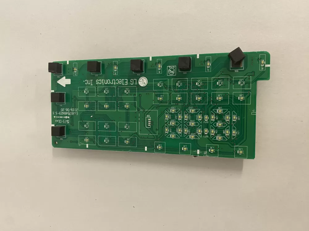 EBR89085409 LG Dryer Display Printed Circuit Board