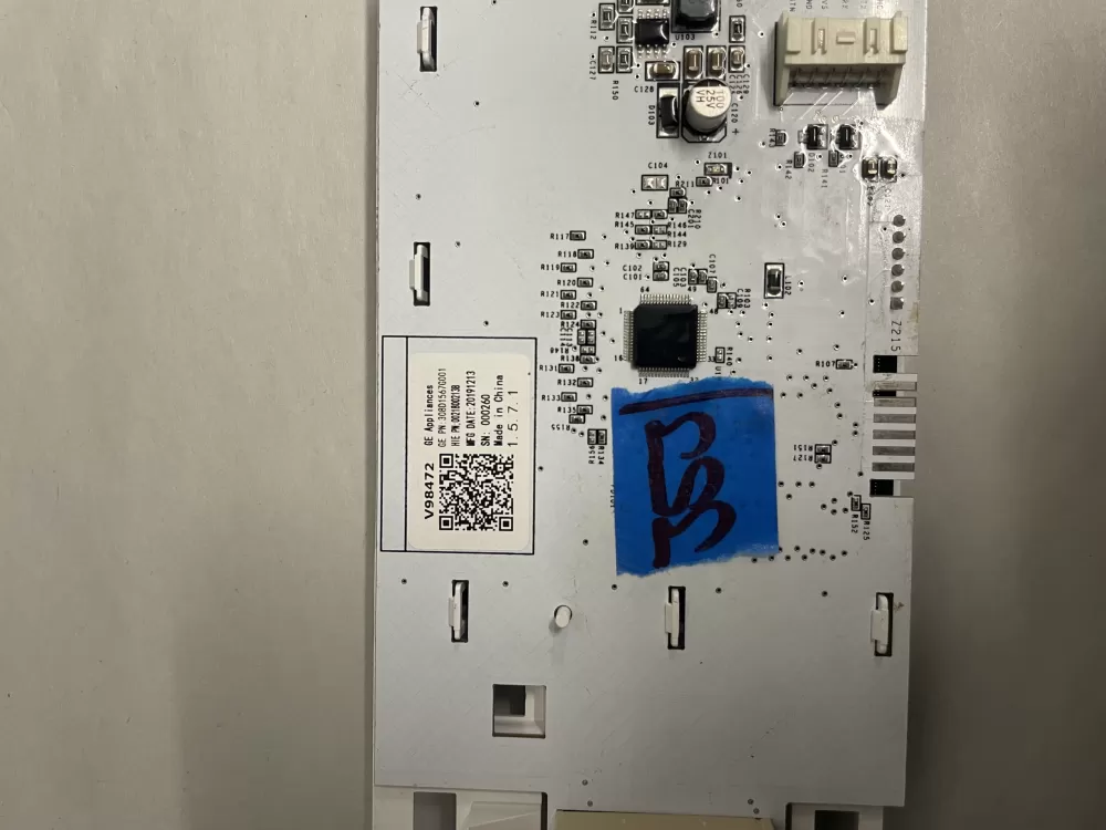 GE dryer user interface control board 308D1567G001 AZ208599 | KM353