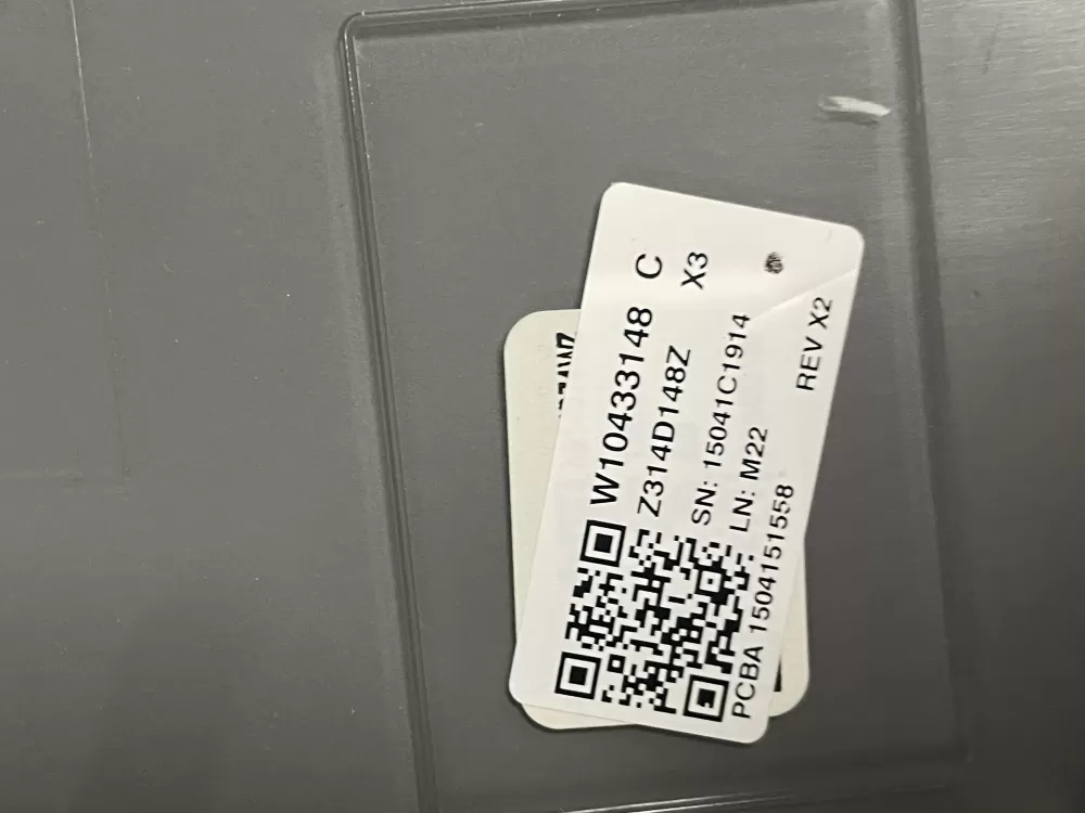 Whirlpool W10433148 W10750356 W10838287 PS11727966 Dryer Panel AZ22883 | WMV209