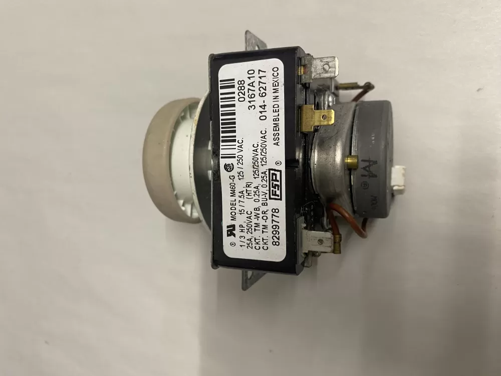 Whirlpool  Kenmore  Inglis  Estate  Amana WP8299778  AP6012586  8299778  909729  PS11745796 Washer Timer