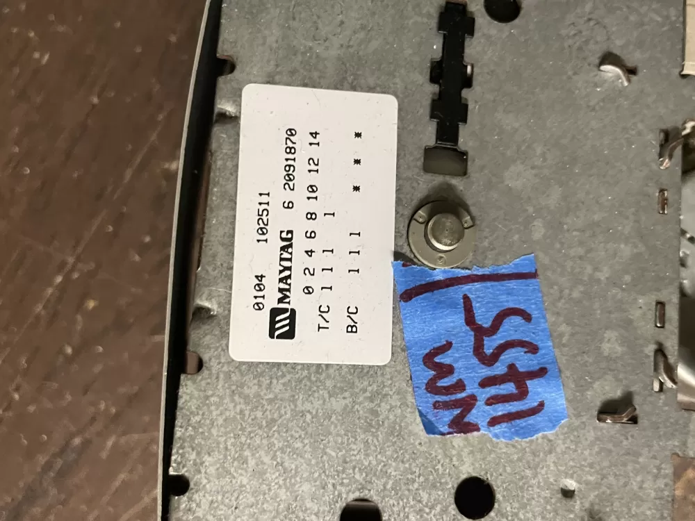 Maytag 6 2091870 Washer Timer AZ43746 | Wm1455