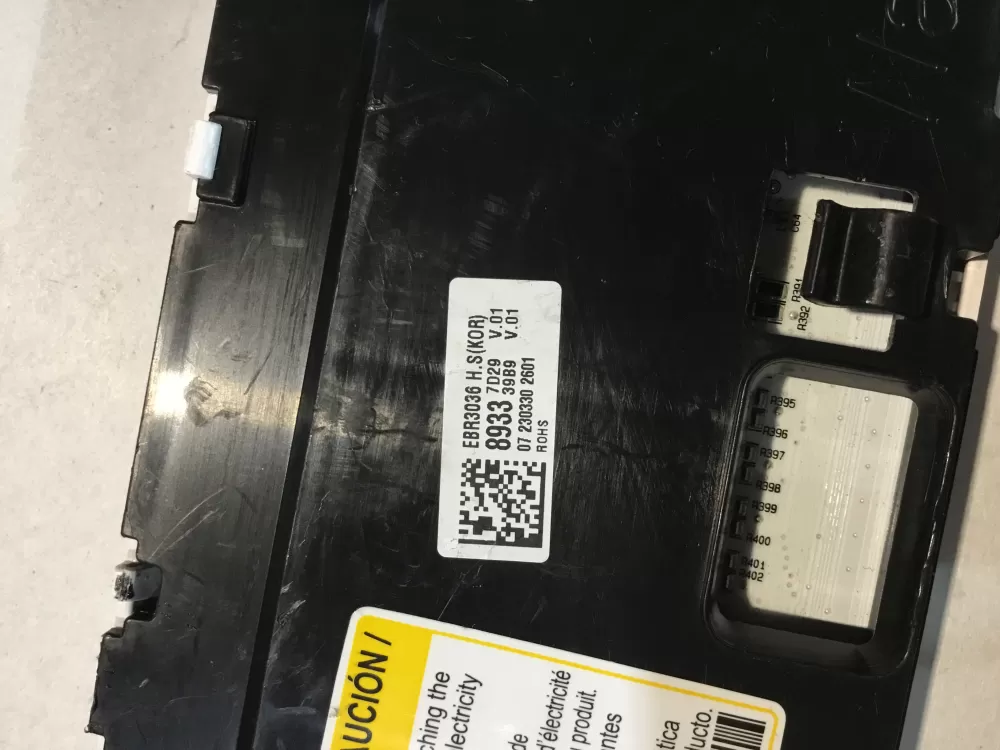 LG EBR30368933 Control Board Laundry Center Panel Assy AZ148758 | BGV767