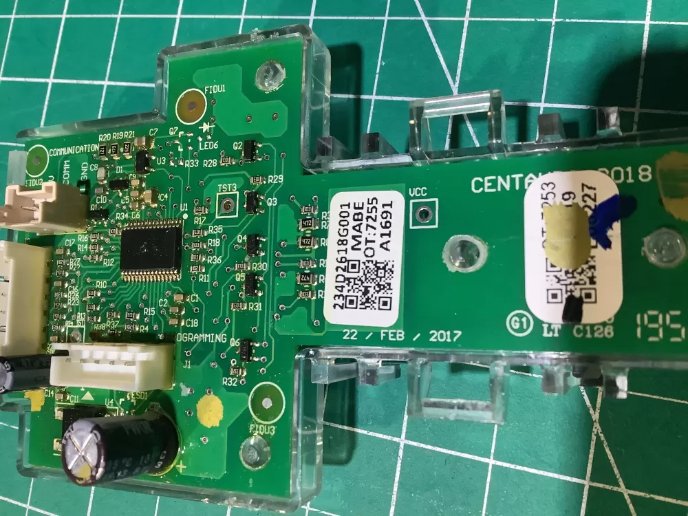 GE 234D2618G001 WE04X27284 Dryer Control Board AZ135899 | NR2347
