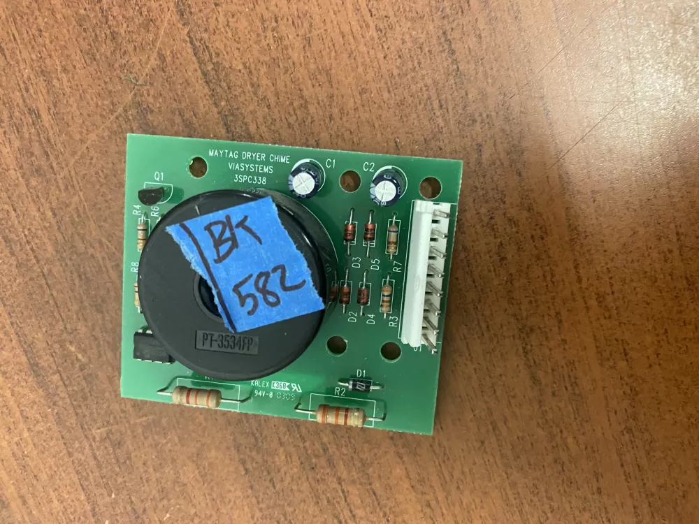 Maytag Amana 63718130 Dryer Chime Control Board AZ47422 | BK582