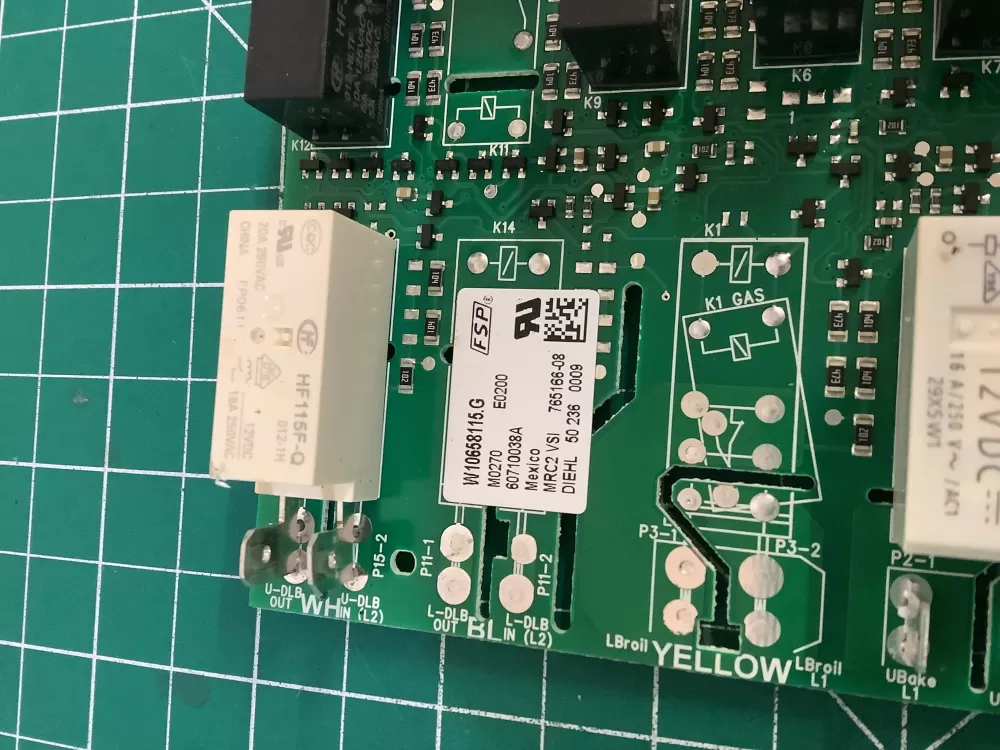 Whirlpool W10658115 Range Control Board AZ205396 | NR612