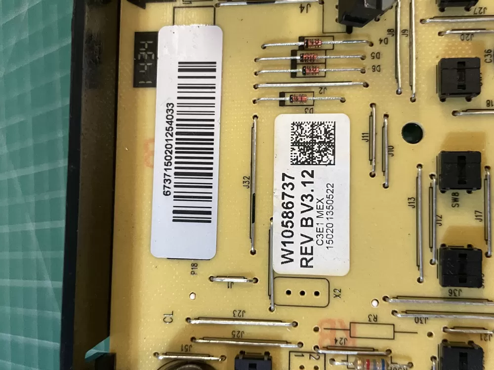 Whirlpool AP6023223 W10349740 Range Control Board AZ200757 | Wm2802