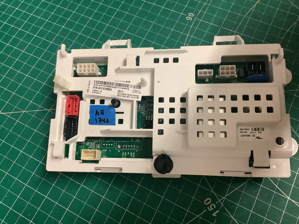 Whirlpool Amana W11578563 W11607637 Washer Control Board Main AZ205863 | AR1746
