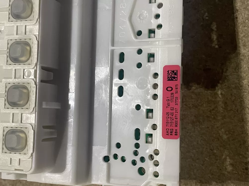Bosch Dishwasher 9000671217 Control Module Board AZ27881 | KM264