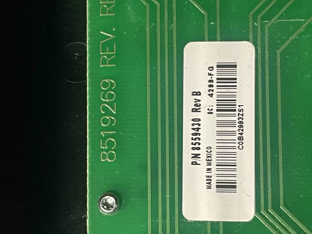 Kenmore Whirlpool 8559430 8558762 Dryer Control Board AZ15623 | V302