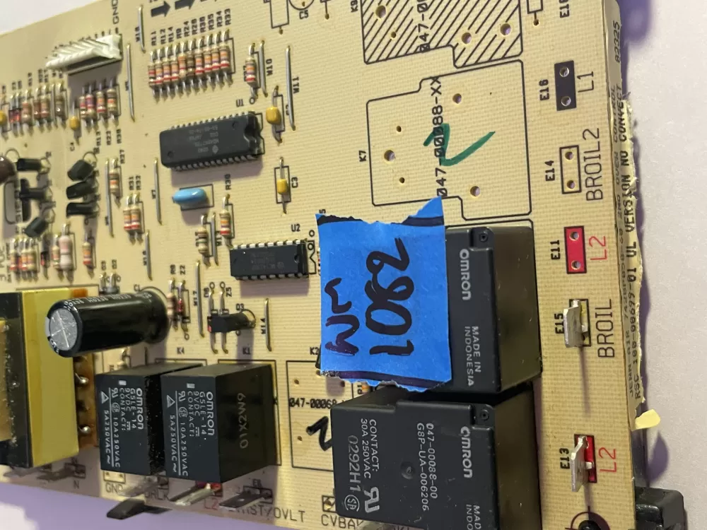 Jenn-Air 7428P058-60 Oven Relay Control Board AZ195820 | Wm1082