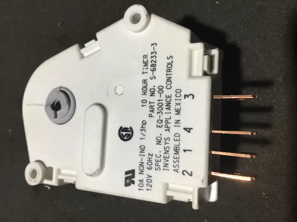 Admiral Jenn Air S-68233-3 Refrigerator Defrost Timer AZ105629 | NR383