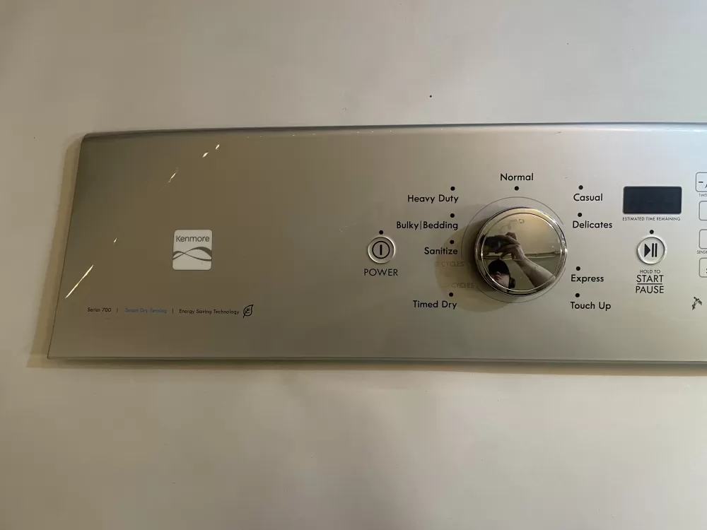 Kenmore W10793506 W10645167 W10645168 Dryer Control Board Panel Console