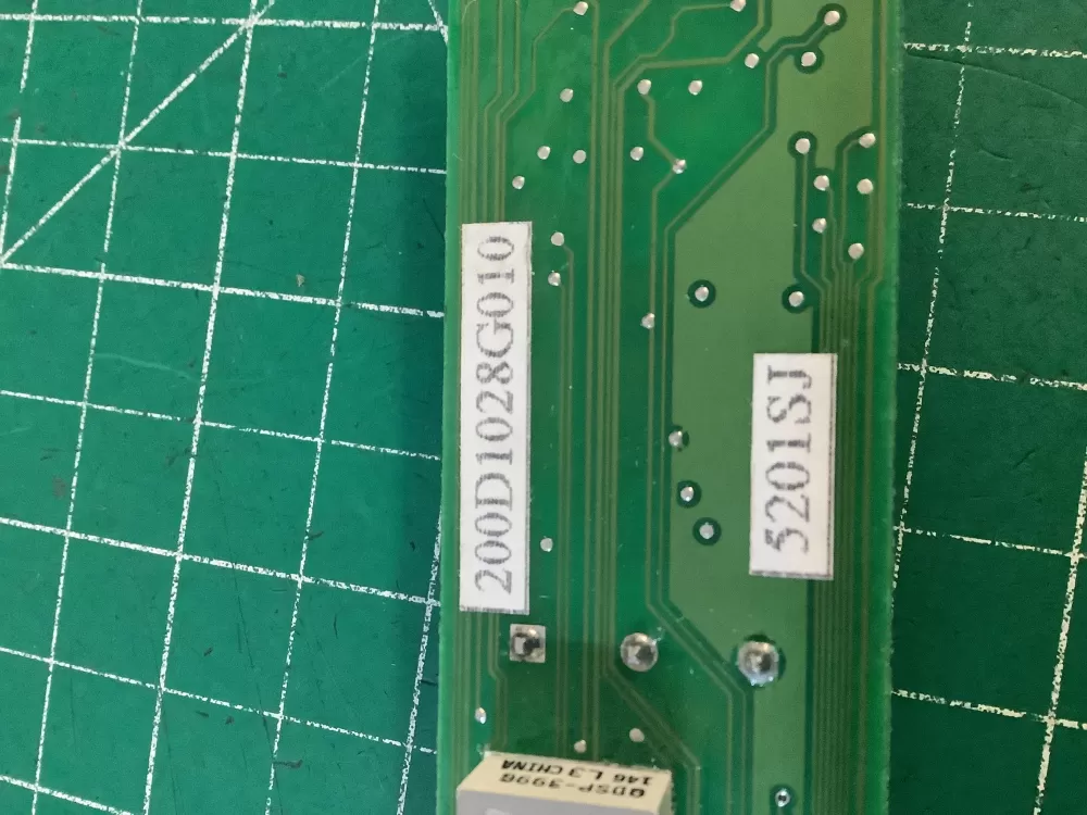 GE 200D1028G010  WR55X10522 BOARD ASM TEMP CONTROL