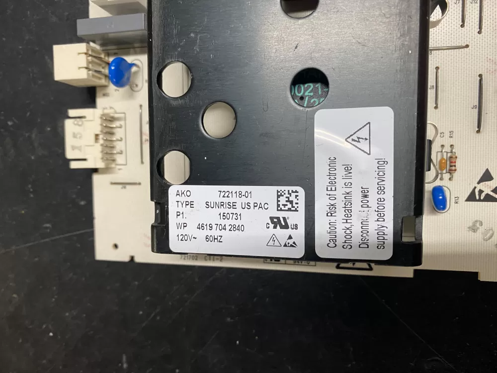 Maytag W10192965 Whirlpool Washer Motor Control Board AZ22374 | BK1119