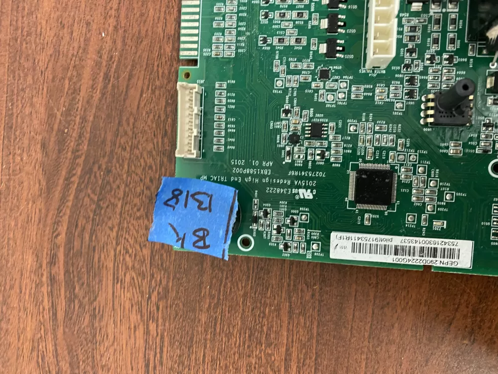 GE 290D2227G003 290D1525G002 WH18X26234 Washer Control Board AZ38644 | BK1318