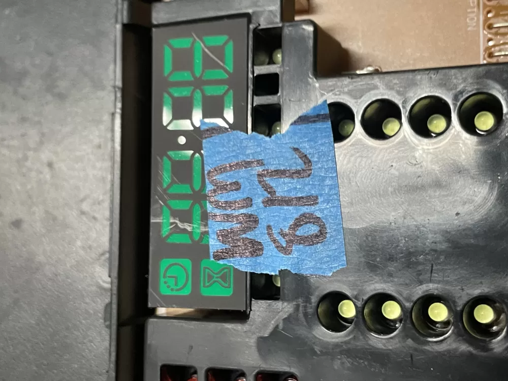 Samsung DC92-01607H Dryer Control Board AZ24239 | WM812