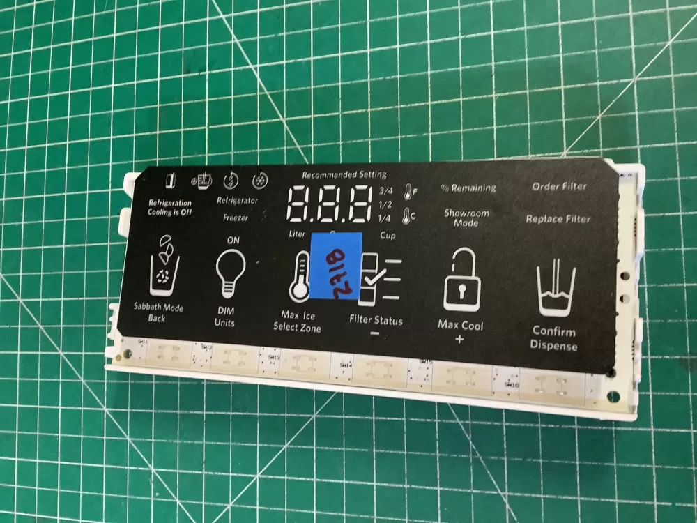 KitchenAid W10761088 W10807858 Refrigerator Control Board AZ185062 | NR2718