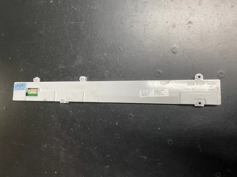 Whirlpool W10321837 Dishwasher Control Board Interface AZ20843 | BK887