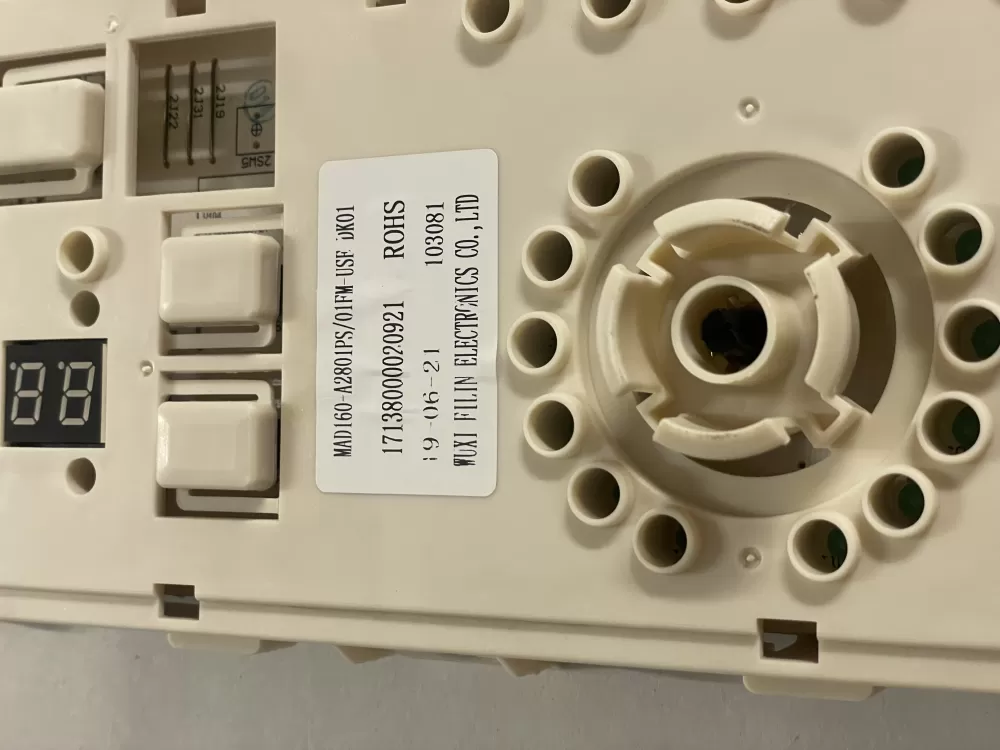 Frigidaire 17138000020921 Washer Control Board AZ136367 | KMV215